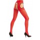 Collants ouverts rouges