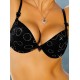 Soutien Gorge noir brillant V912