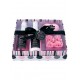 Coffret de Bain Coeur LOVE -Chocolat/Framboise