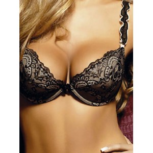 Soutien Gorge noir et beige V871