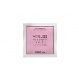 Lubrifiant dosette Mixgliss parfum Bubble Gum